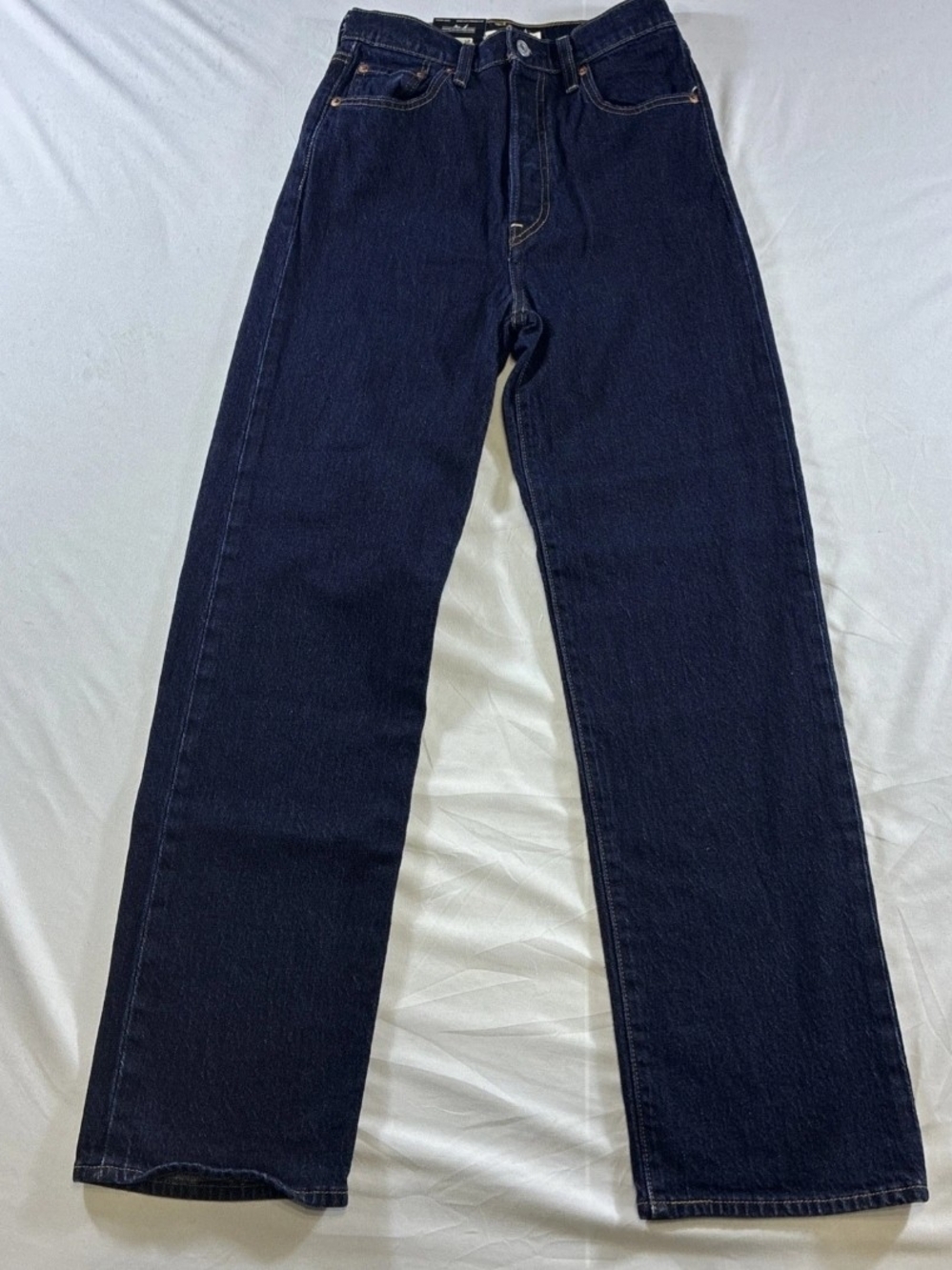 Levi's Navy Straight-Leg Jeans